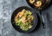 Garnelen-Noodle-Bowl