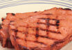 Gegrillter Leberkäse