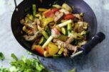 Thailändisches Wokgemüse mit Rindfleisch