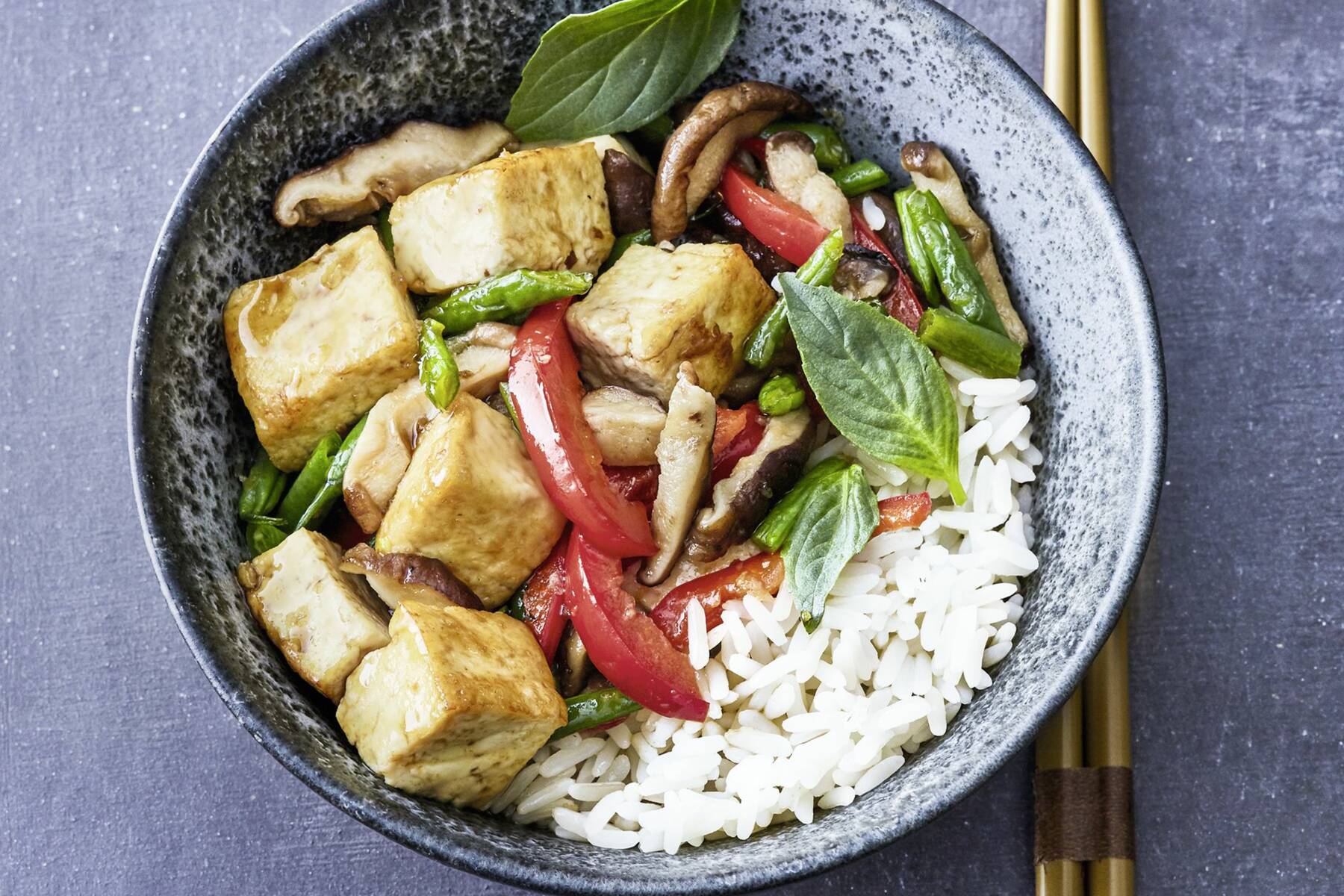 Tofu-Gemüse-Eintopf Rezept | Küchengötter