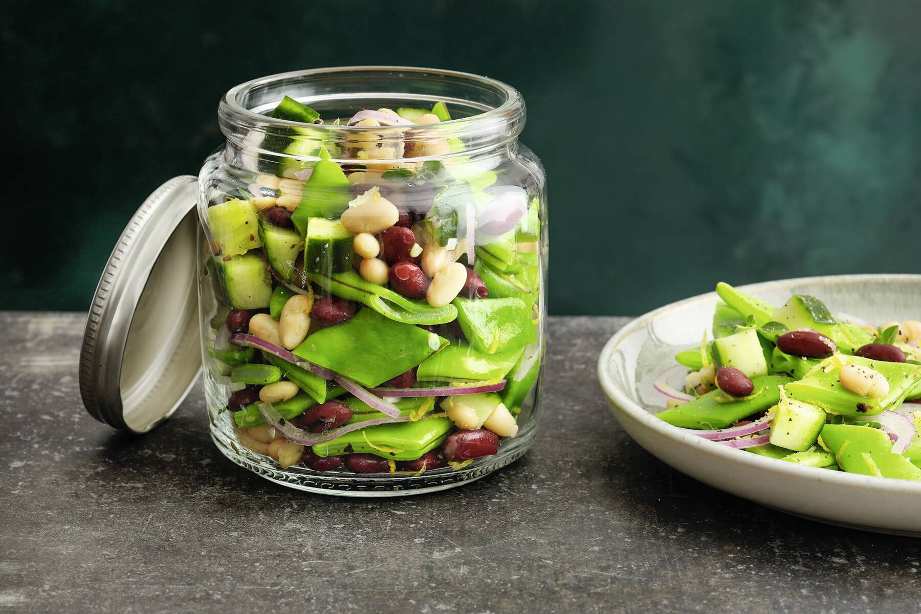 Drei-Bohnen-Salat Rezept | Küchengötter Drei-Bohnen-Salat Rezept | Küchengötter