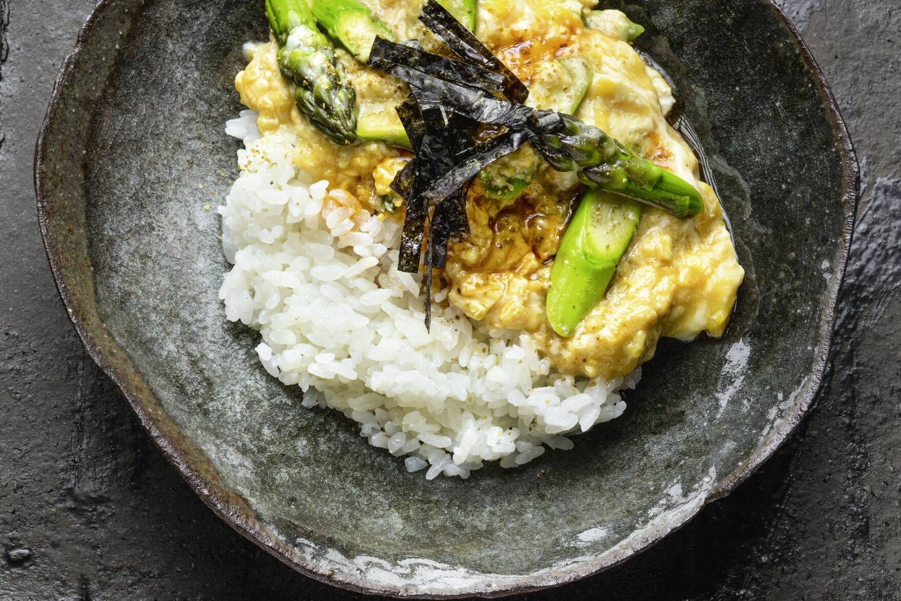 Reis mit Spargel und Ei Rezept | Küchengötter Reis mit Spargel und Ei Rezept | Küchengötter