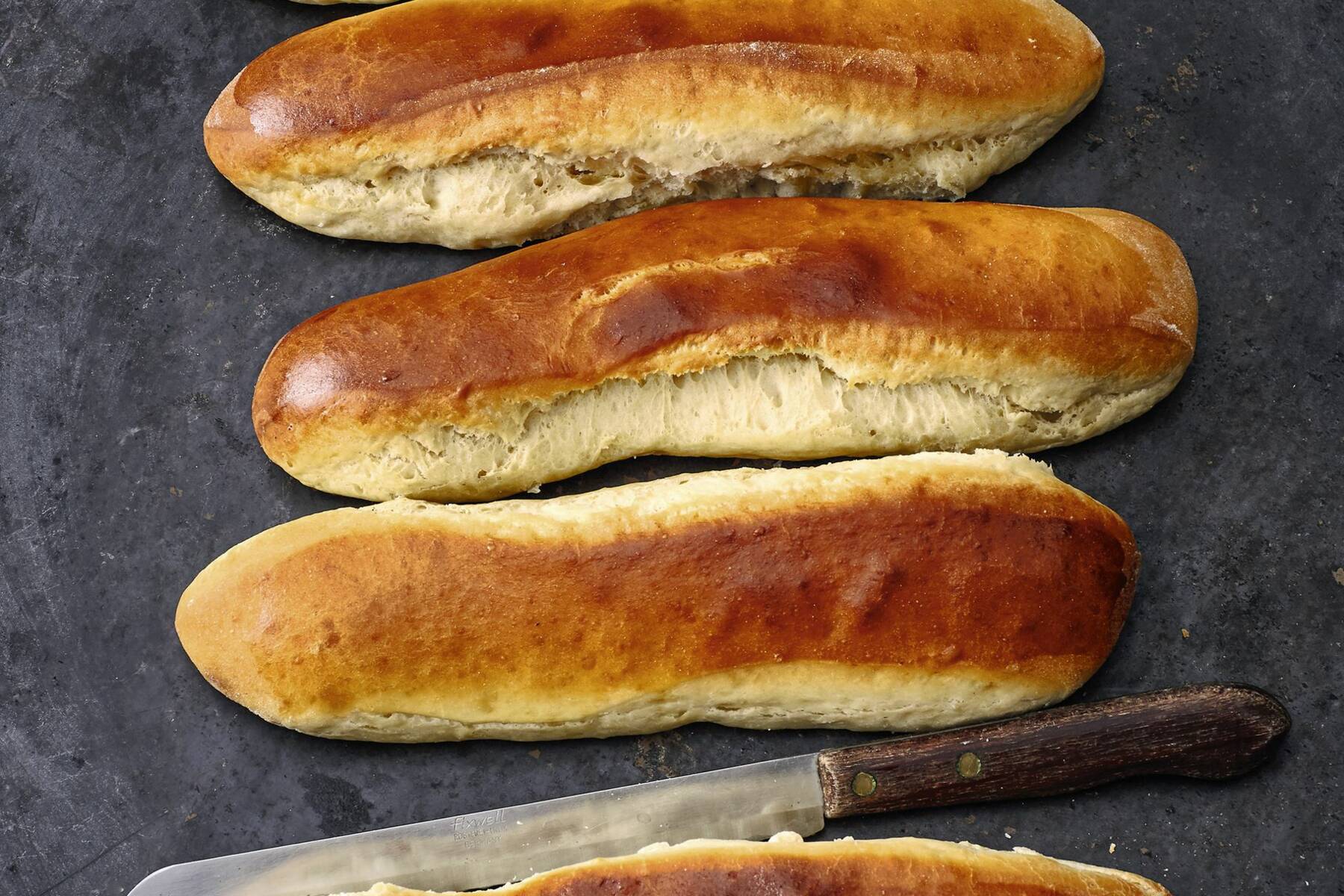 Grundrezept Fur Hotdog Brotchen Rezept Kuchengotter Hot Dog Brot Selber Machen