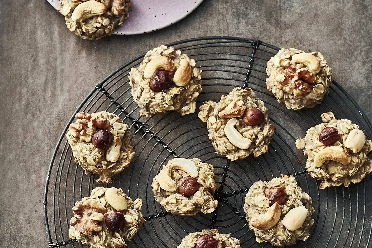 Bananen-Nuss-Cookies Rezept | Küchengötter