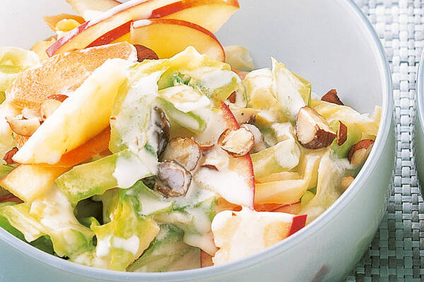 Fruchtiger Kohlsalat mit Frischkäse-Dressing Rezept | Küchengötter Fruchtiger Kohlsalat mit Frischkäse-Dressing Rezept | Küchengötter