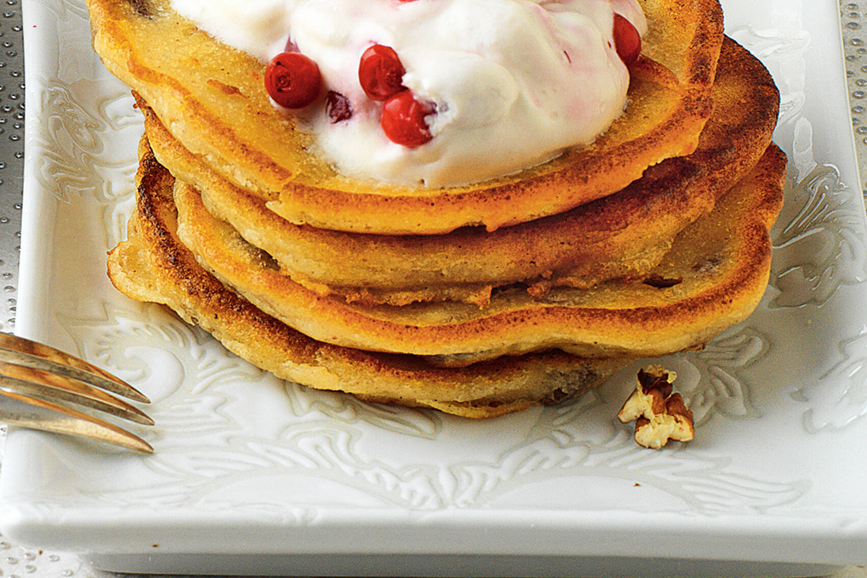 weihnachtliche Pancakes mit Lebkuchengewürz Rezept | Küchengötter