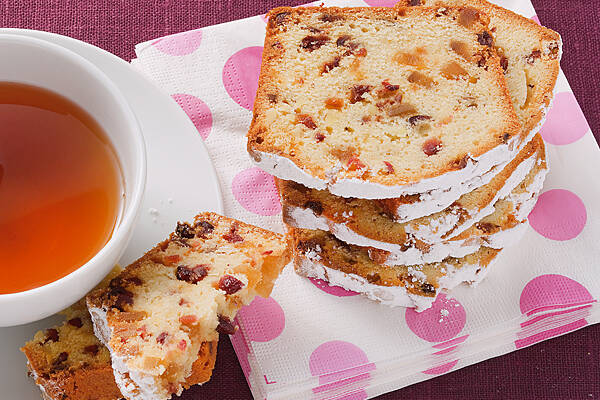 Englischer Teekuchen mit Cranberries Rezept | Küchengötter Englischer Teekuchen mit Cranberries Rezept | Küchengötter