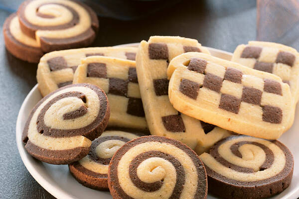 Schwarz Weiß GebäCk Spiralen - Rezepte Suchen Schwarz Weiß GebäCk Spiralen - Rezepte Suchen