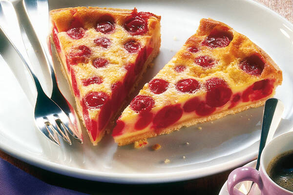 Schneller Kirschkuchen Rezept | Küchengötter