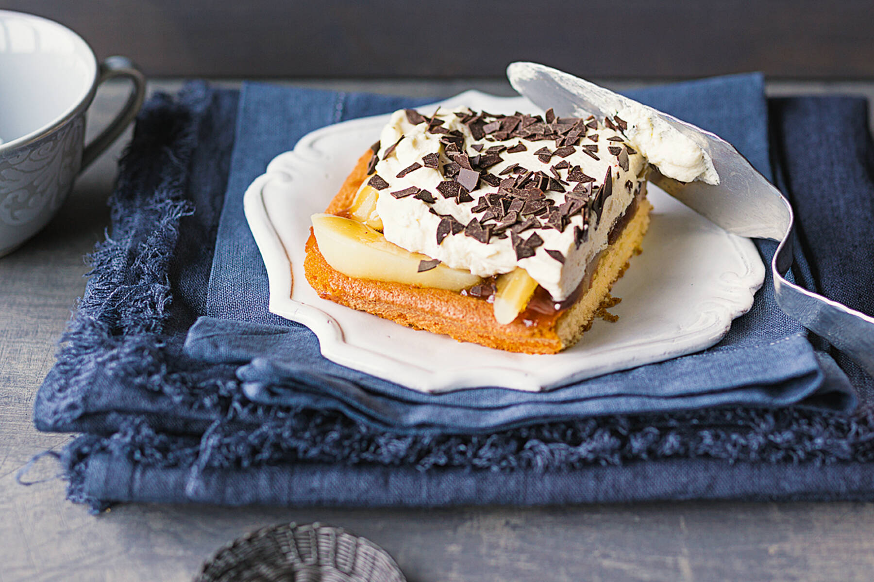 Kaffee-Birnenschnitten Rezept | Küchengötter Kaffee-Birnenschnitten Rezept | Küchengötter