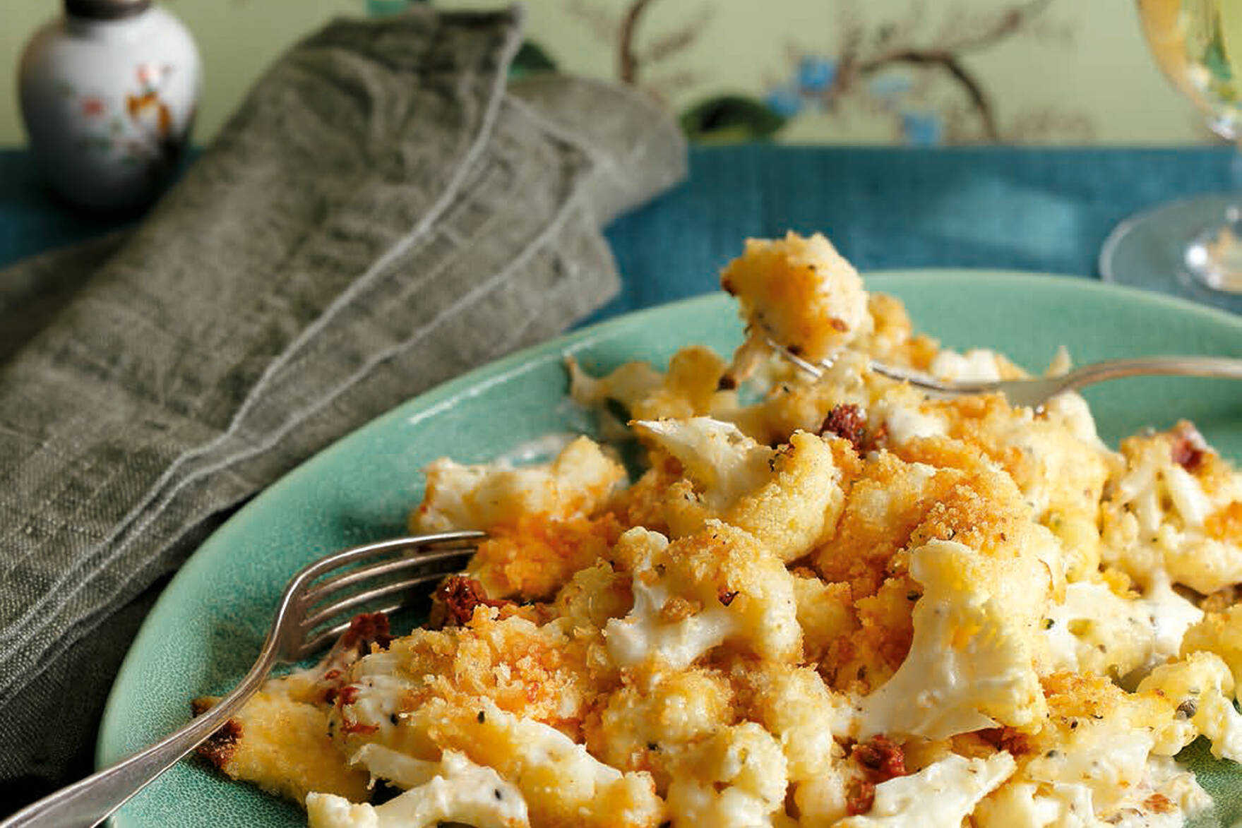 Blumenkohlauflauf mit Käsesauce Rezept | Küchengötter