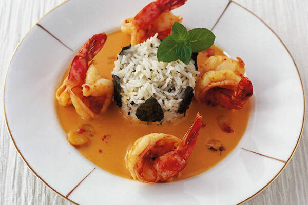 Garnelen in Weisser Schokoladensauce Rezept | Küchengötter Garnelen in Weisser Schokoladensauce Rezept | Küchengötter