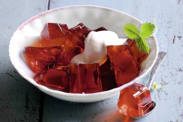 Früchtetee in Würfelform