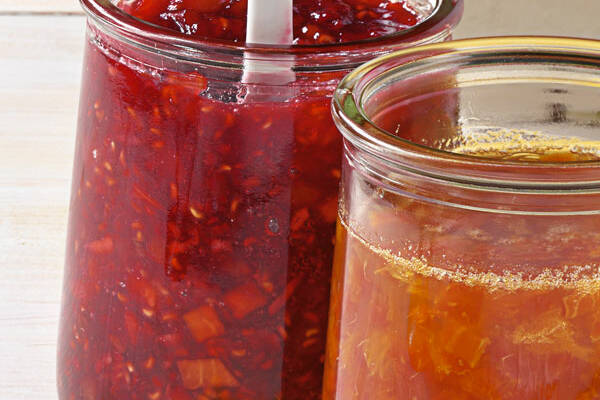 Papaya-Himbeer-Konfitüre Rezept | Küchengötter Papaya-Himbeer-Konfitüre Rezept | Küchengötter