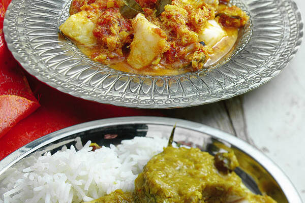 Indisches Tomaten-Fisch-Curry Rezept | Küchengötter