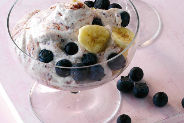 Bananen mit Quark-Sahne Rezept | Küchengötter Bananen mit Quark-Sahne Rezept | Küchengötter