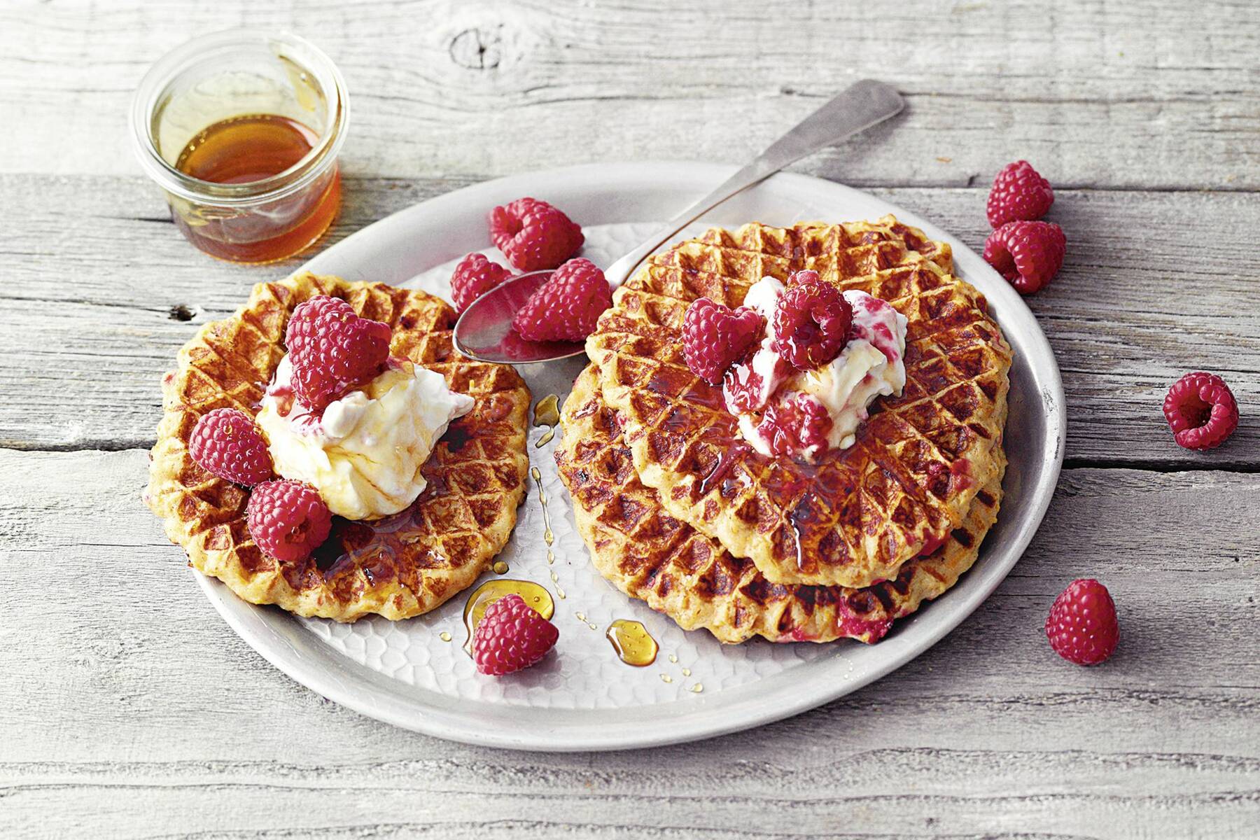 susskartoffel zimt waffeln spiralschneider rezept kuchengotter
