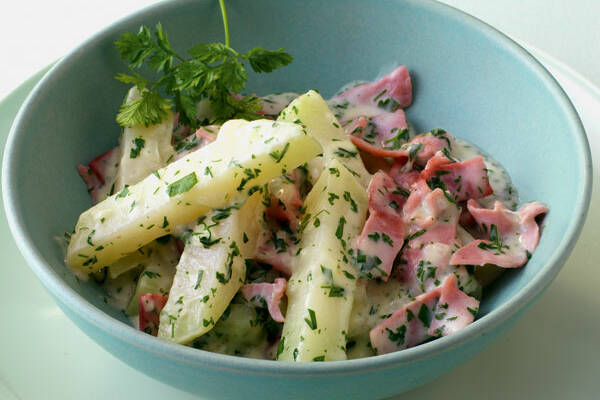 Kohlrabigemuse Mit Schinken Und Krautern Rezept Kuchengotter 