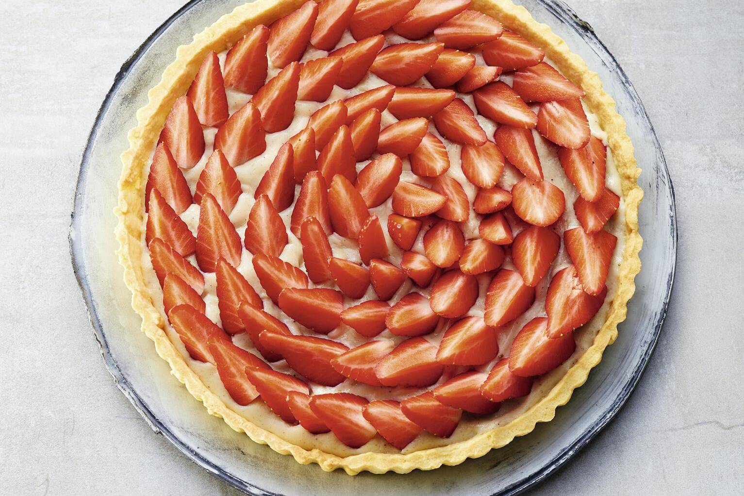 Erdbeertarte mit Erythrit Rezept | Küchengötter Erdbeertarte mit Erythrit Rezept | Küchengötter