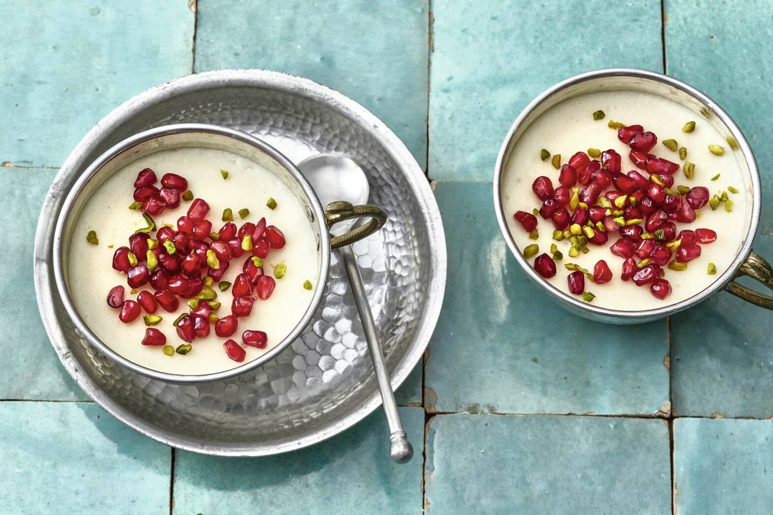 Keşkül - Mandel-Kokos-Pudding Rezept | Küchengötter Keşkül - Mandel-Kokos-Pudding Rezept | Küchengötter