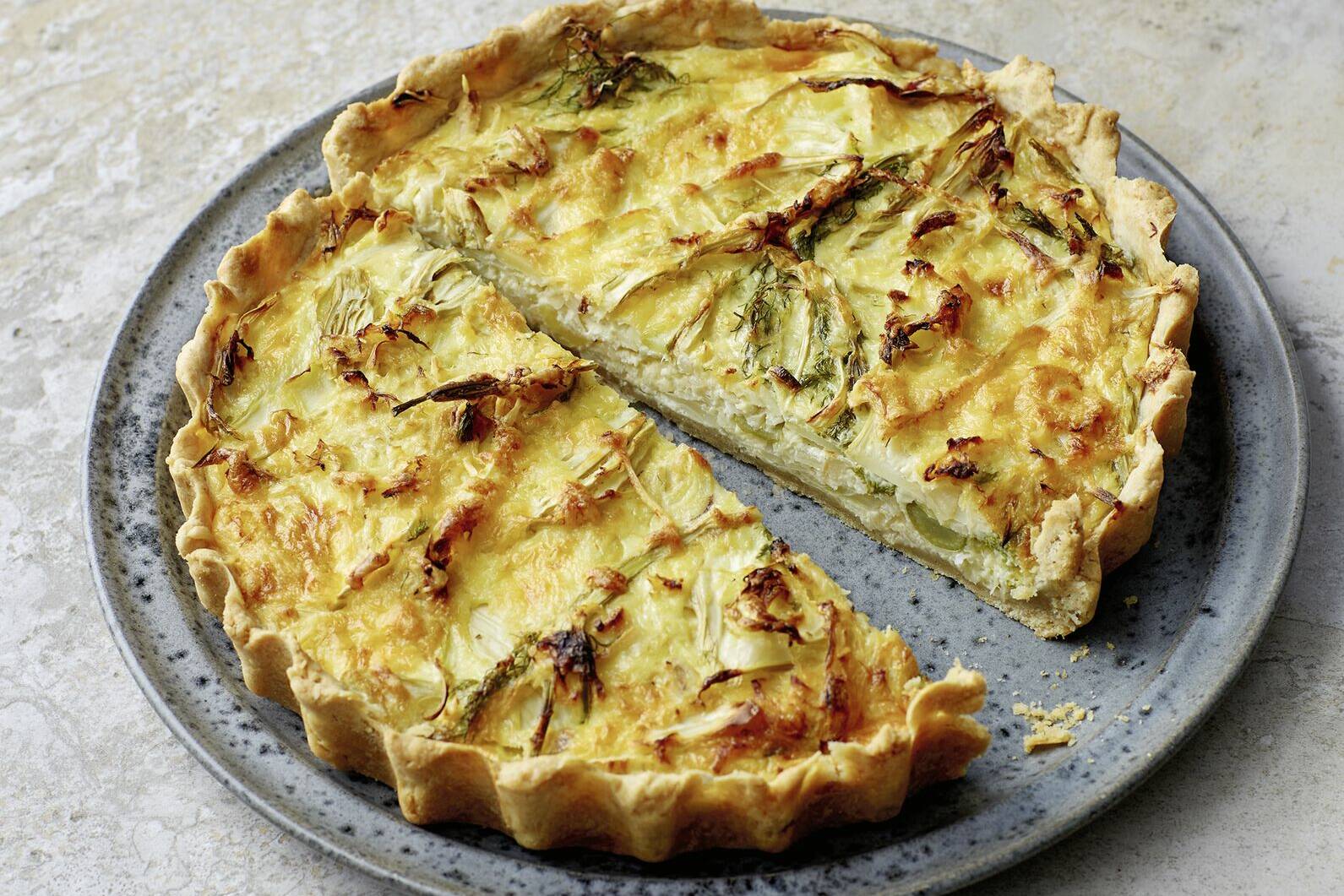 Sauerkraut-Fenchel-Tarte Rezept | Küchengötter Sauerkraut-Fenchel-Tarte Rezept | Küchengötter