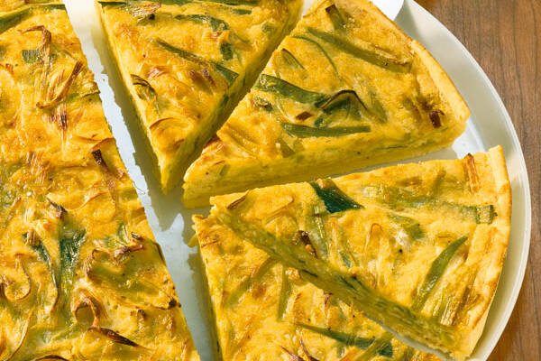 Lauchquiche Rezept Vegetarisch Glutenfrei Kuchengotter