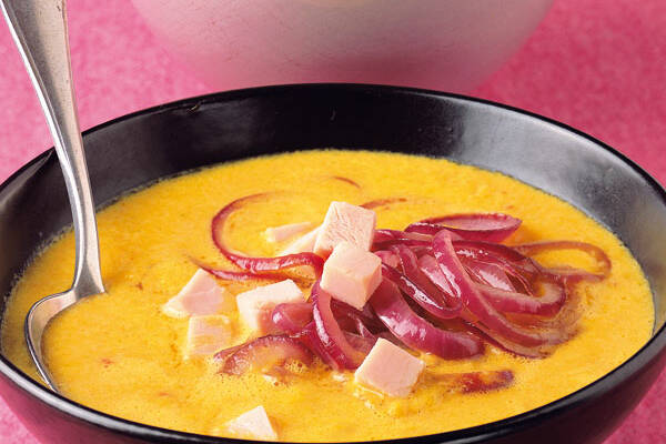 Gelbe Paprikasuppe Rezept | Küchengötter Gelbe Paprikasuppe Rezept | Küchengötter