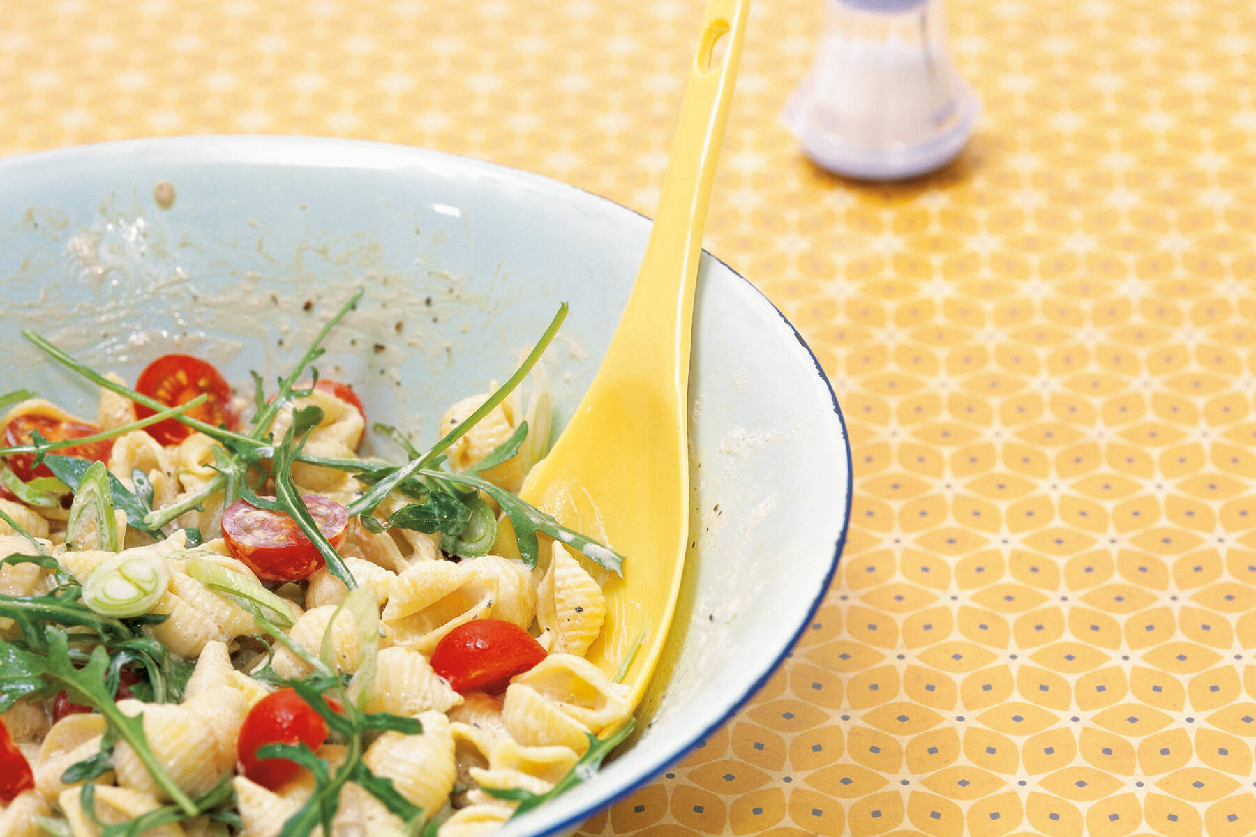 Nudelsalat Mit Tomaten Und Rucola Rezept Kuchengotter Nudelsalat Mit Tomaten Und Rucola