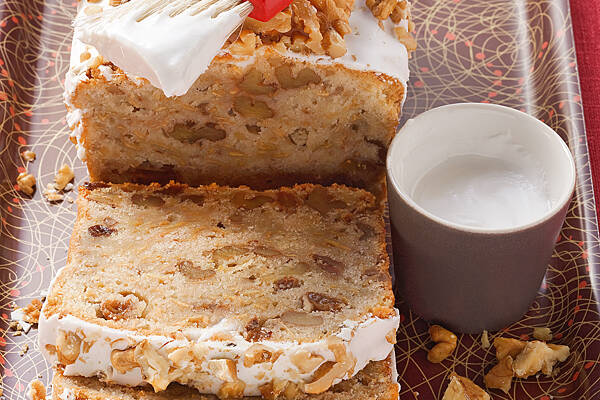 Apfelbrot mit Walnüssen Rezept | Küchengötter Apfelbrot mit Walnüssen Rezept | Küchengötter