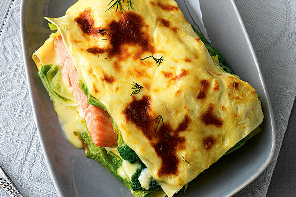 Wirsing-Lachs-Lasagne Rezept | Küchengötter