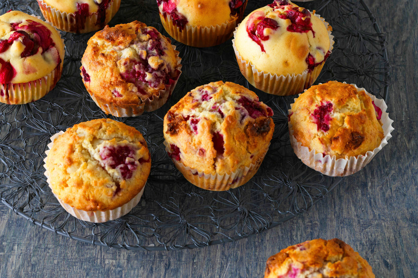 Himbeer-Kokos-Muffins Rezept | Küchengötter