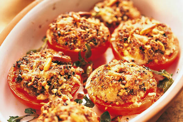 Gratinierte Tomaten Rezept | Küchengötter
