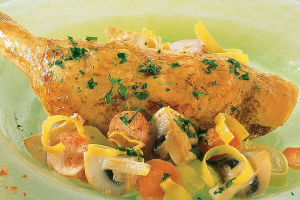 Hähnchenkeulen Rezept | Küchengötter Hähnchenkeulen Rezept | Küchengötter