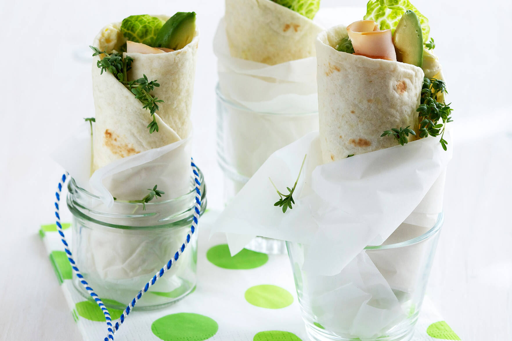 Puten-Wrap mit Avocado Rezept | Küchengötter Puten-Wrap mit Avocado Rezept | Küchengötter
