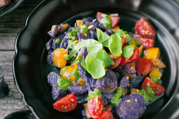 Blauer Kartoffelsalat Rezept | Küchengötter Blauer Kartoffelsalat Rezept | Küchengötter