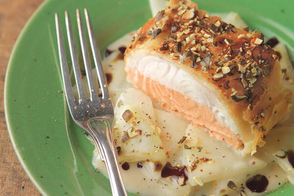 Lachsforelle und Waller | Johann Lafer Rezept | Küchengötter Lachsforelle und Waller | Johann Lafer Rezept | Küchengötter