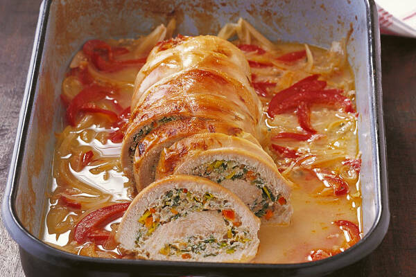 Putenrollbraten Rezept | Küchengötter