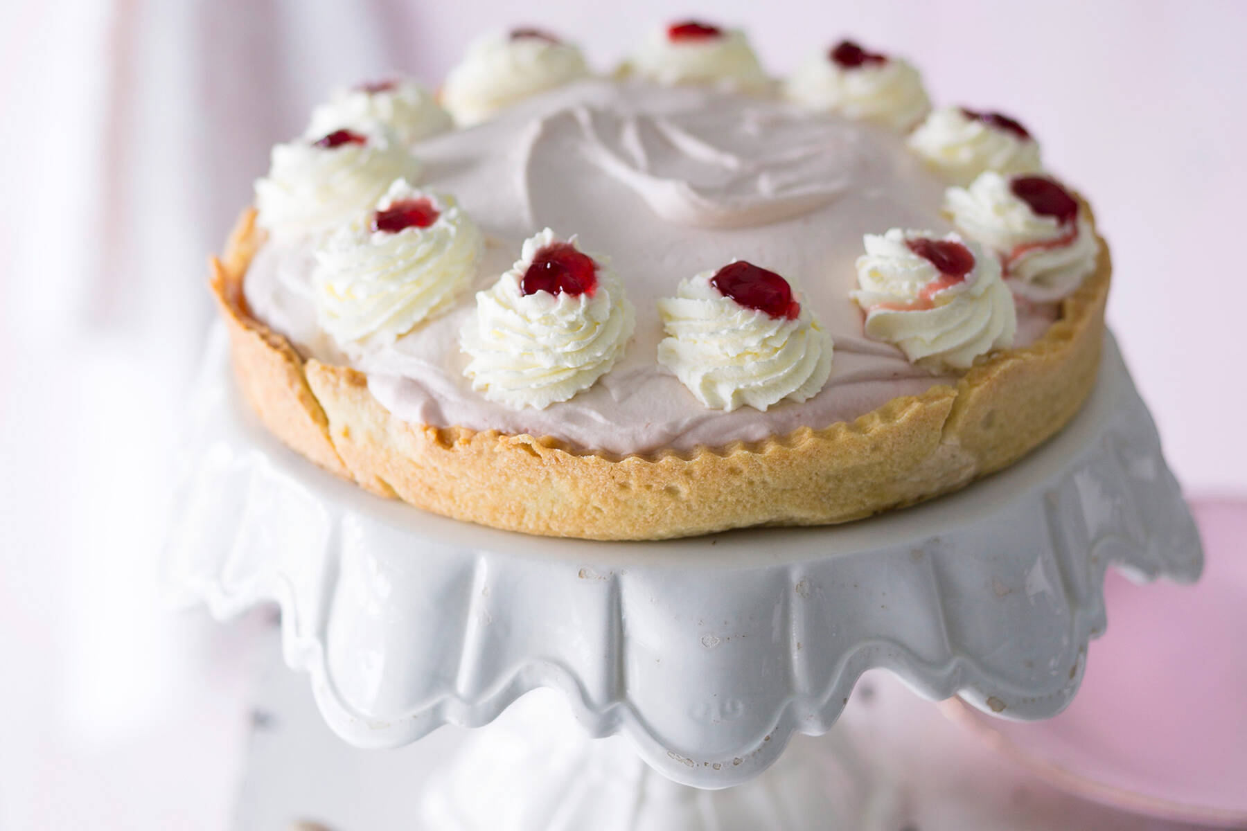Birnen-Quark-Torte mit Stevia | Küchengötter Birnen-Quark-Torte mit Stevia | Küchengötter