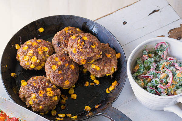 Mais Frikadellen Mit Cole Slaw Rezept Kuchengotter 