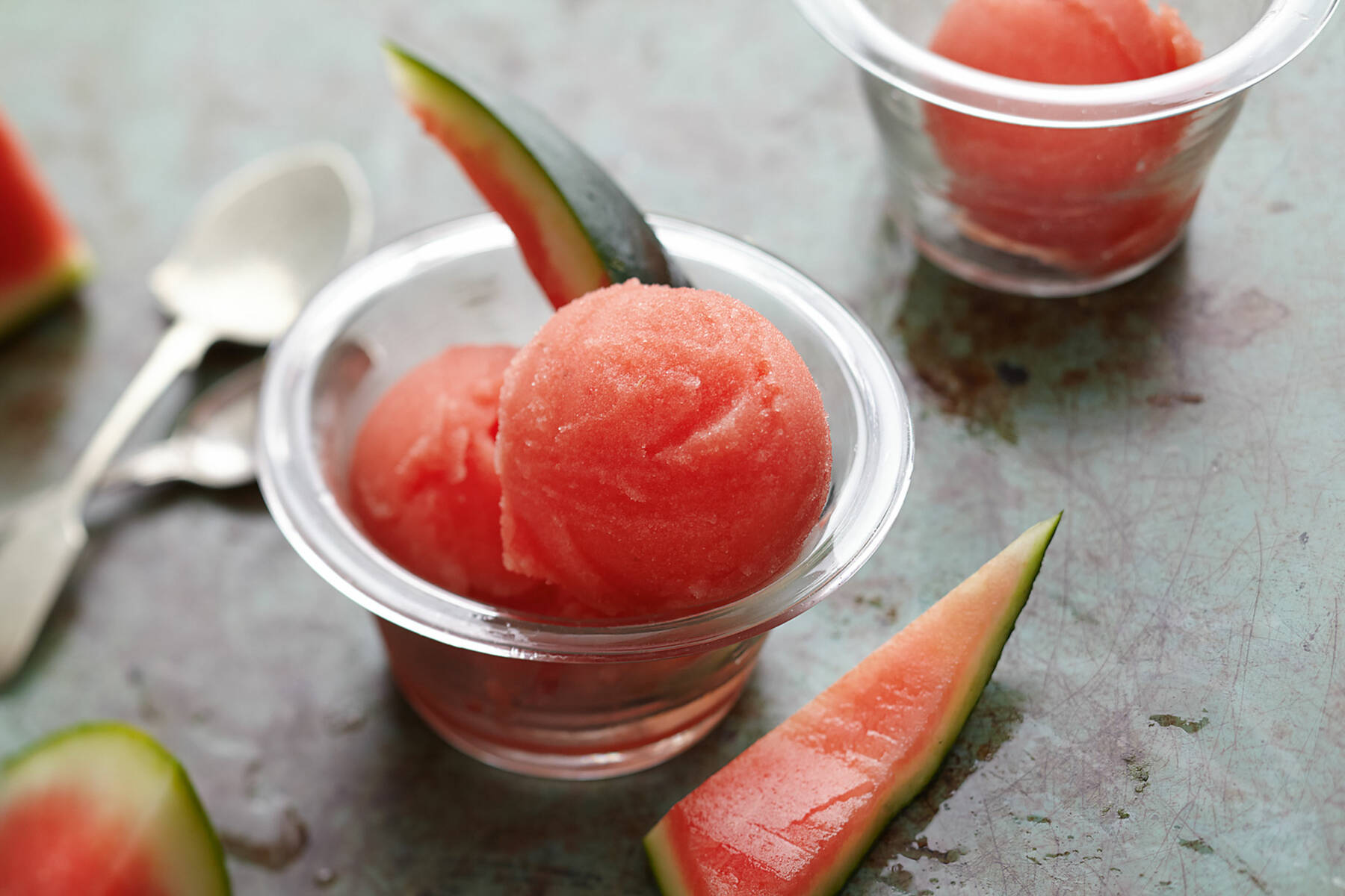 Wassermelonensorbet Rezept | Küchengötter Wassermelonensorbet Rezept | Küchengötter