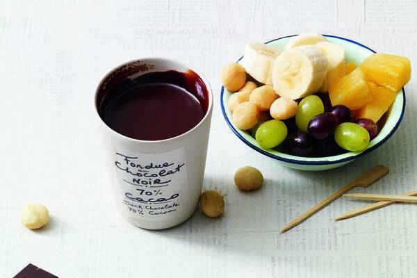 Schoko-Fondue Rezept | Küchengötter