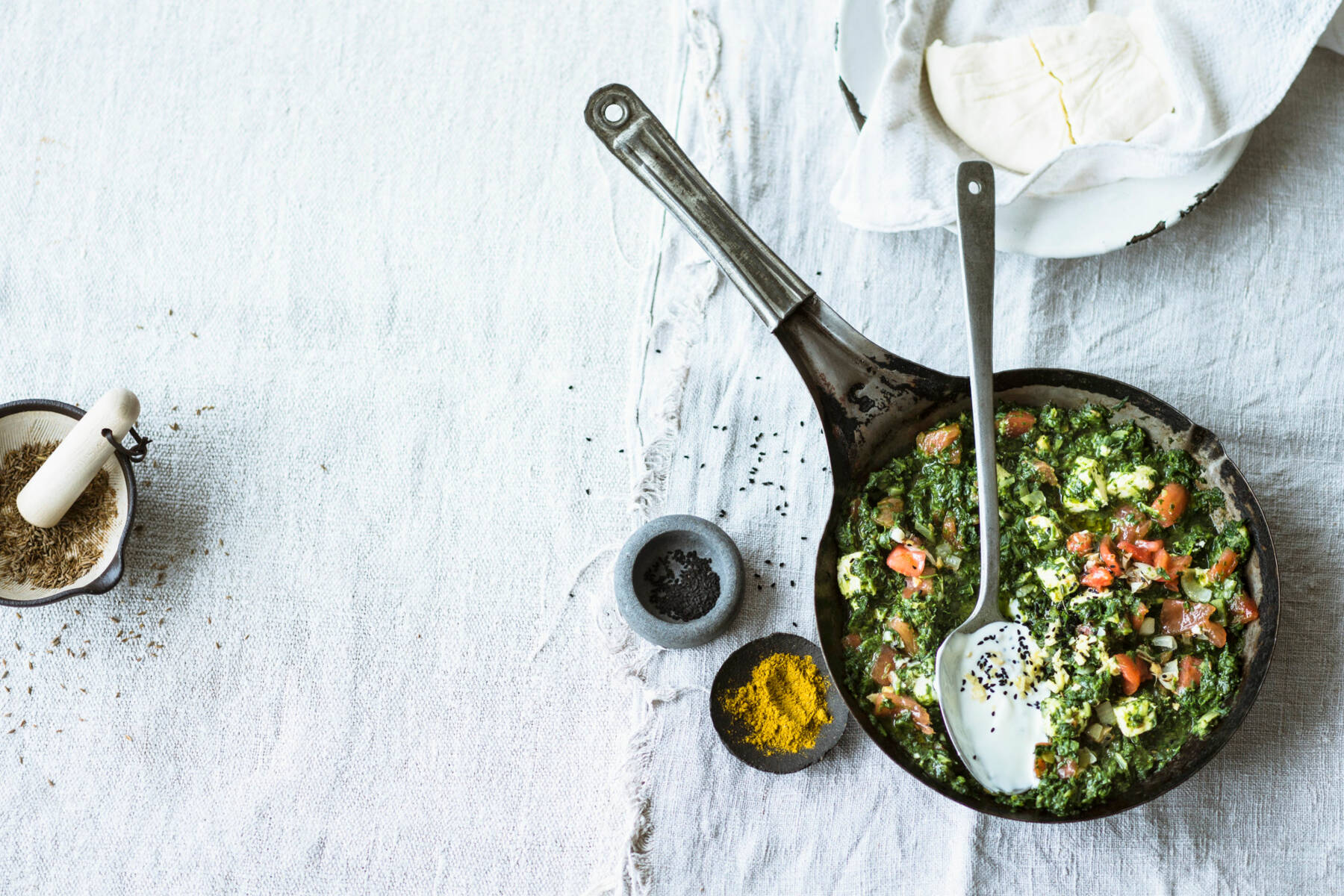 Indischer Spinat Rezept Küchengötter