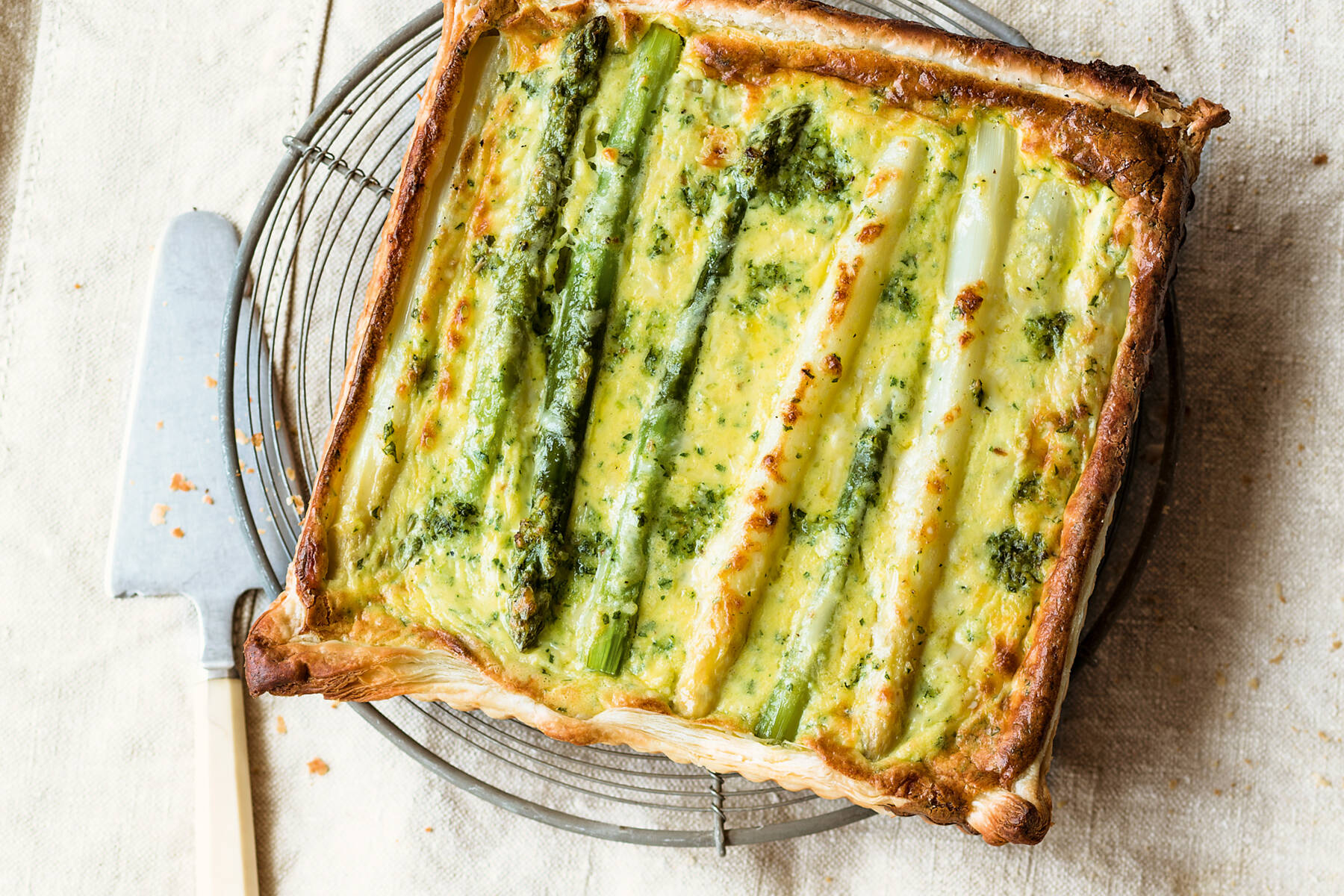 Spargel Tarte Rezept Kuchengotter