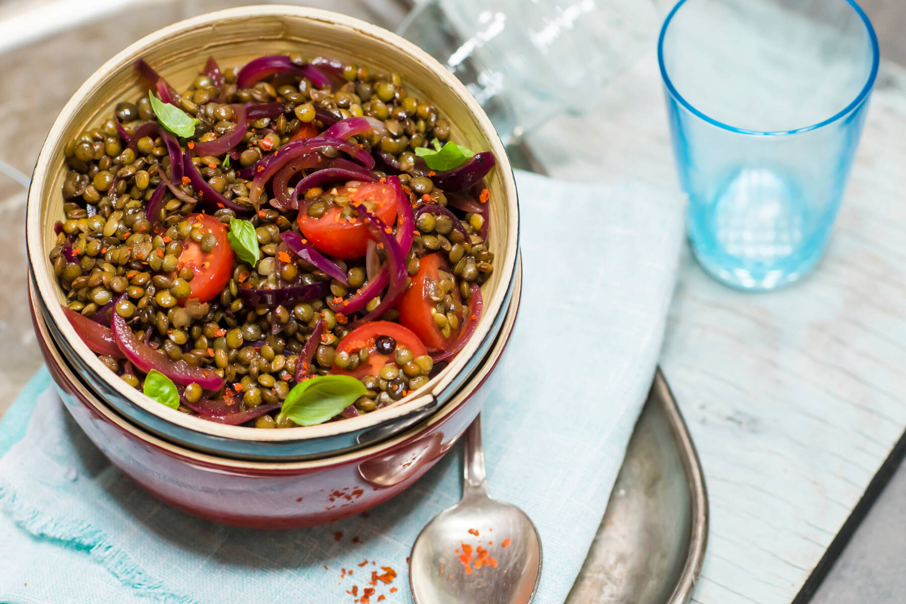 Marinierte Linsen Rezept | Küchengötter Marinierte Linsen Rezept | Küchengötter