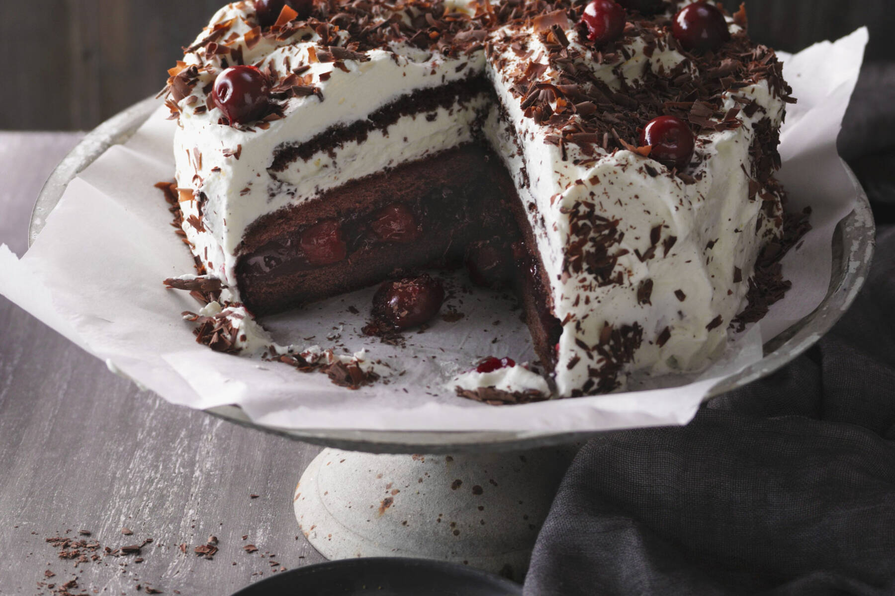 Schwarzwälder Kirschtorte im Miniformat Rezept | Küchengötter