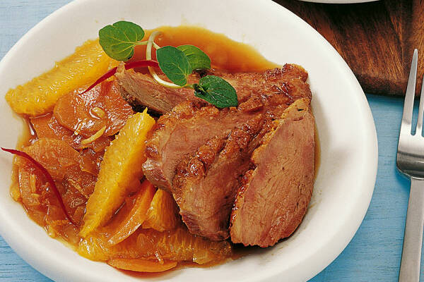 Ente mit Orangen Rezept | Küchengötter