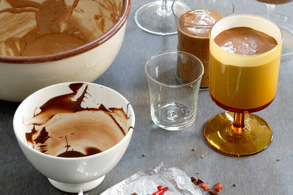 Schoko-Chili-Mousse Rezept | Küchengötter Schoko-Chili-Mousse Rezept | Küchengötter