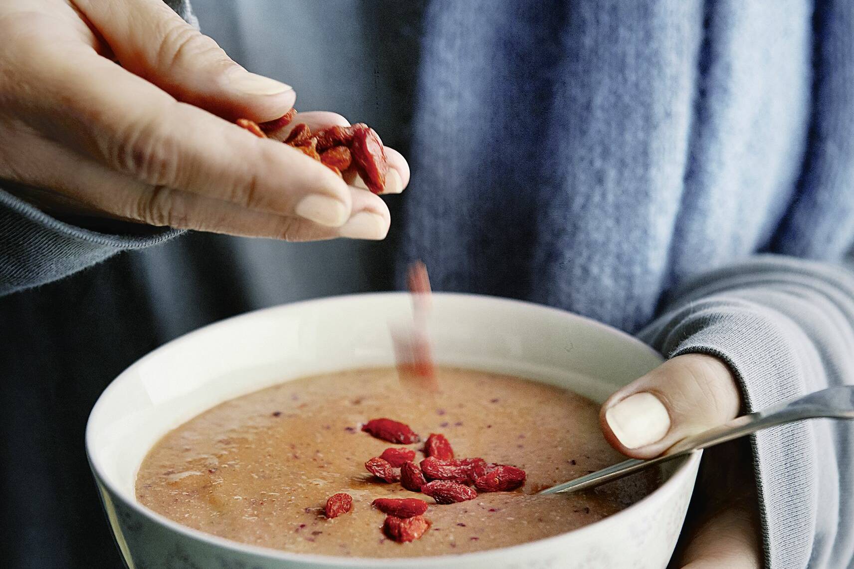 Amarant-Porridge mit Goji-Beeren-Power Rezept | Küchengötter Amarant-Porridge mit Goji-Beeren-Power Rezept | Küchengötter