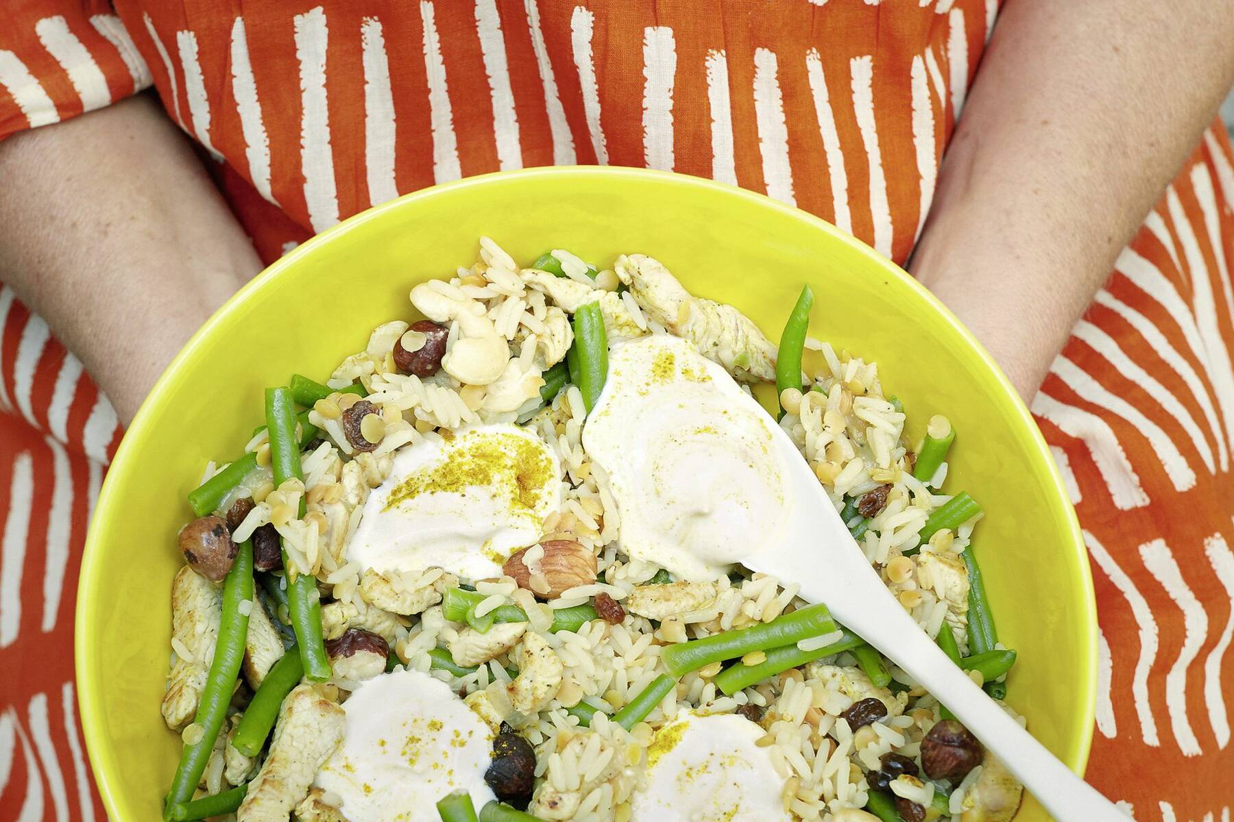 Pute im bunten Reistopf Rezept | Küchengötter Pute im bunten Reistopf Rezept | Küchengötter