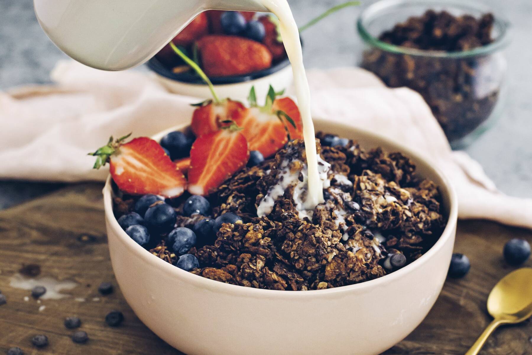 SchokoNussGranola Rezept Küchengötter